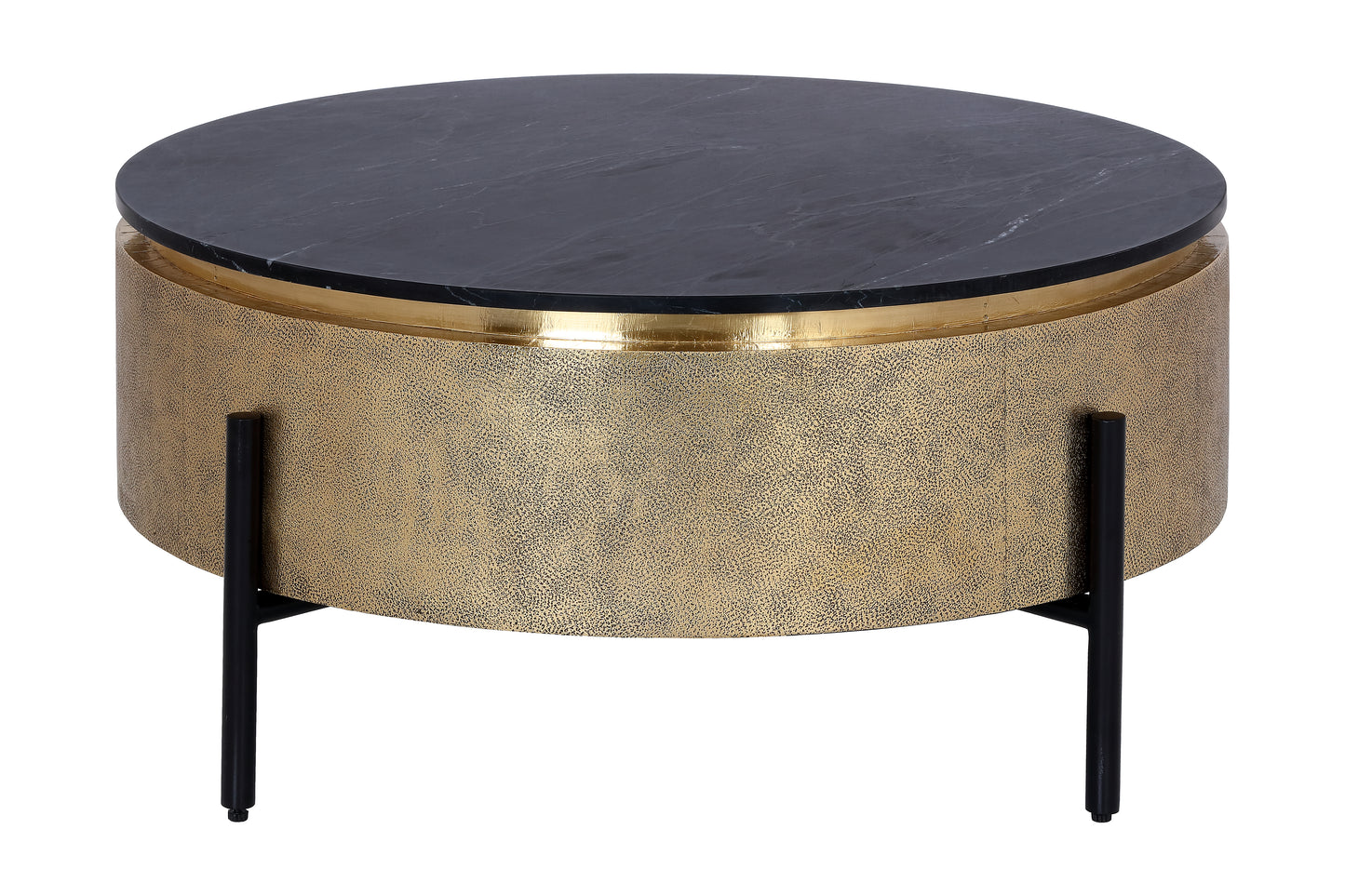 Noir Round Coffee Table