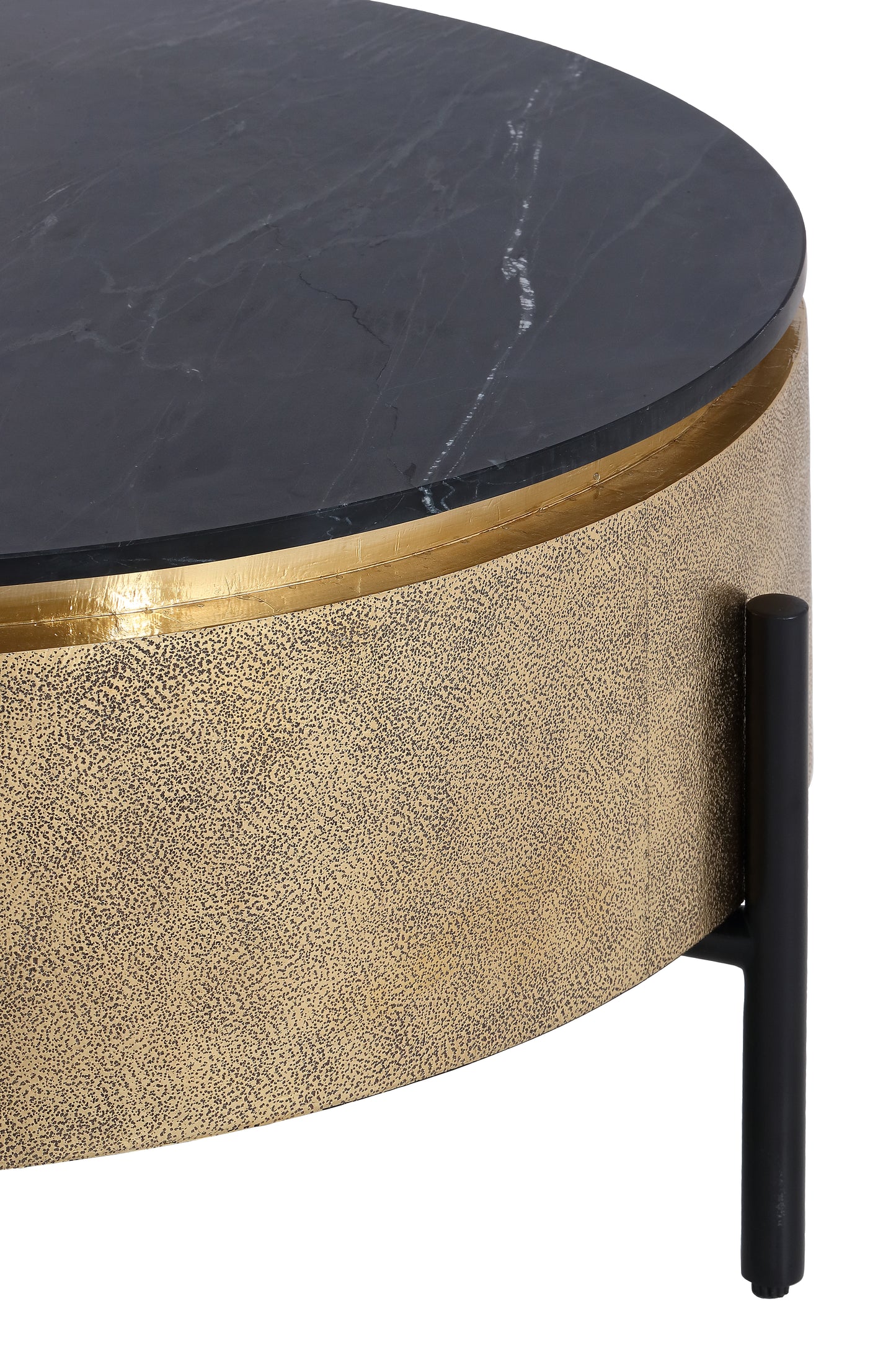 Noir Round Coffee Table