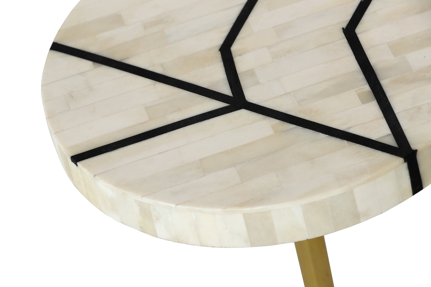 Abstract Side Table Set Of 2