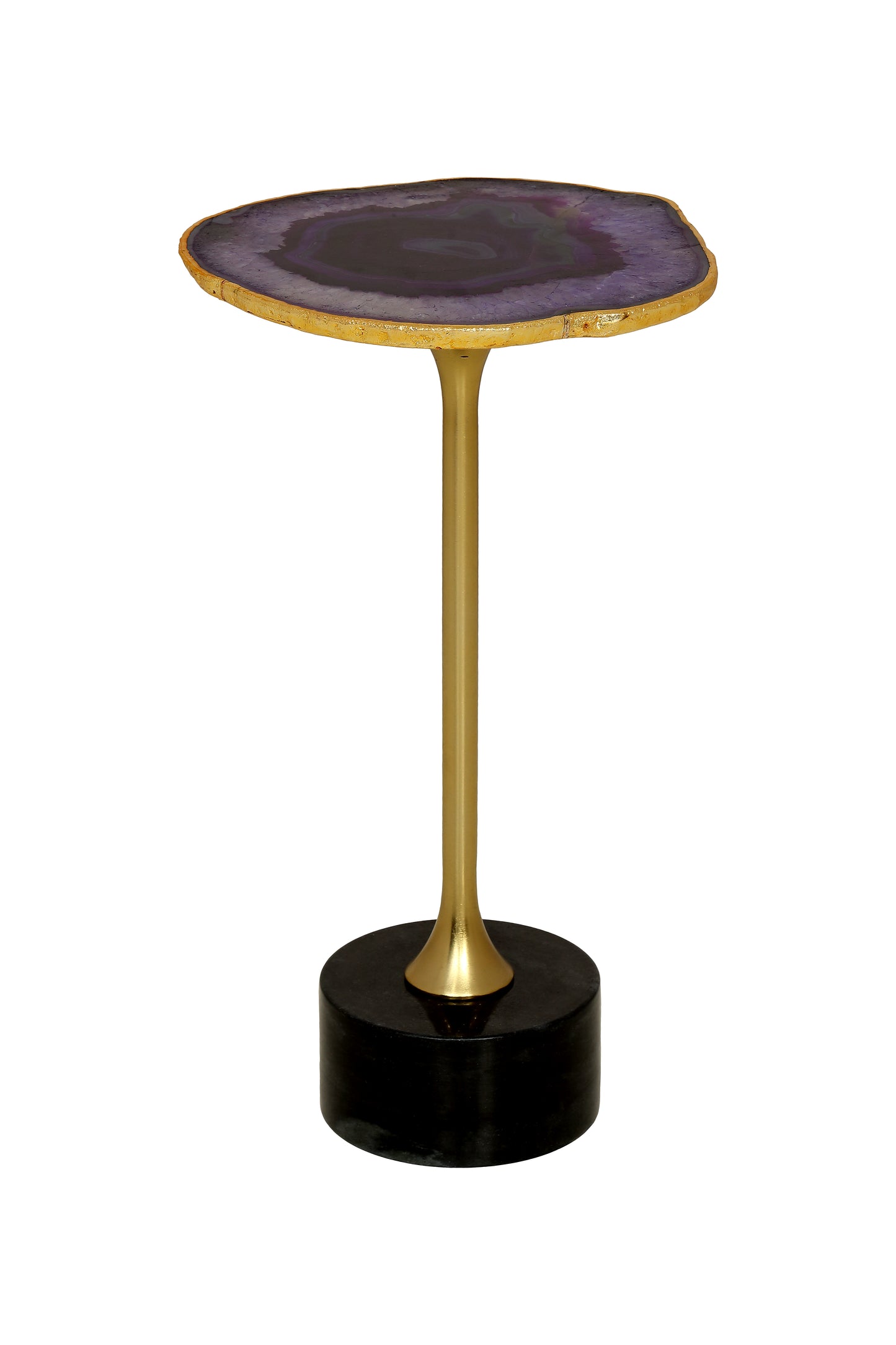 Agate Top Side Table