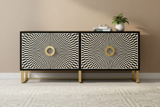 Sunray Credenza Bone