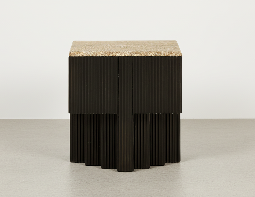 Scallop Side Table
