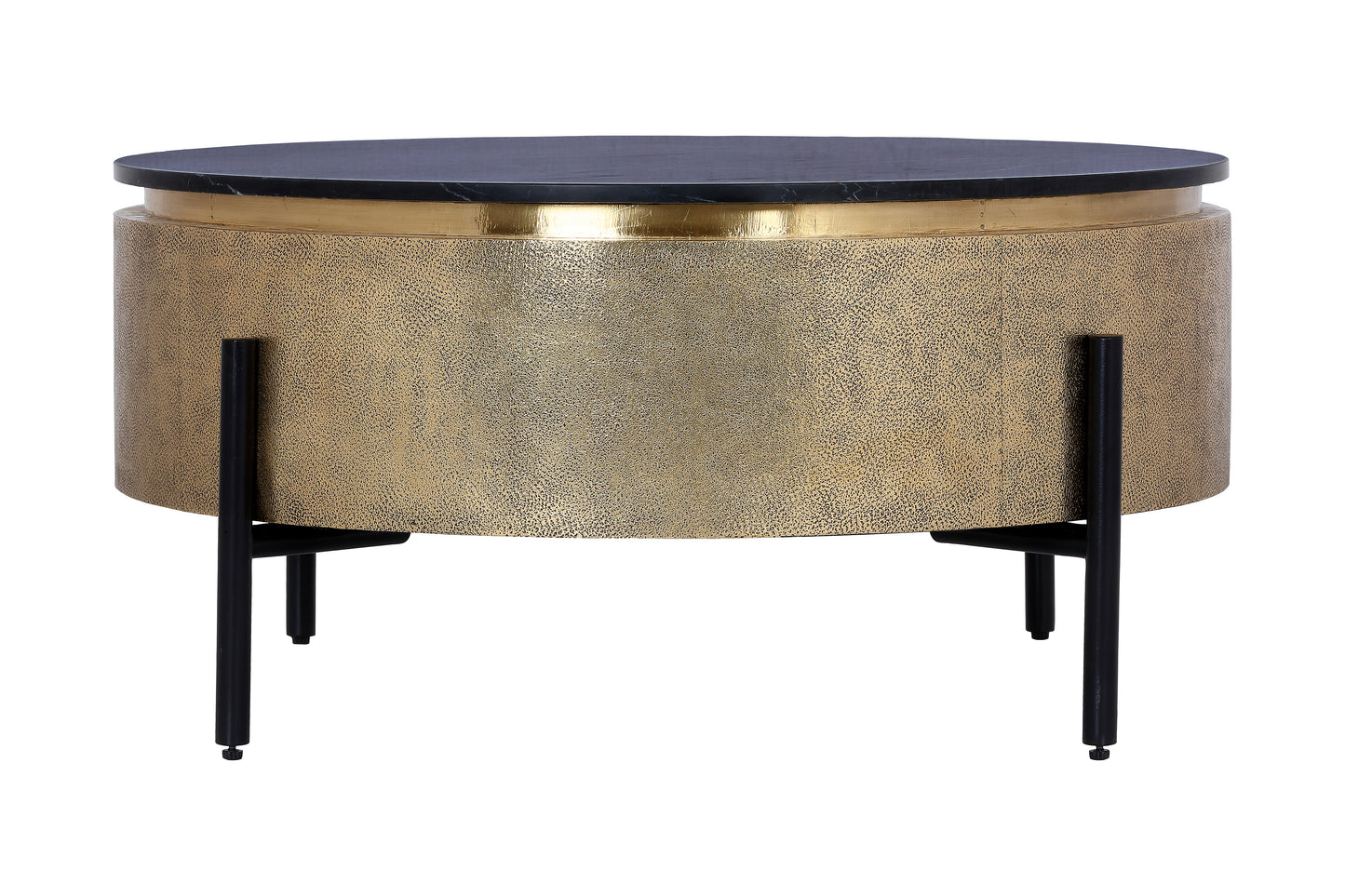 Noir Round Coffee Table