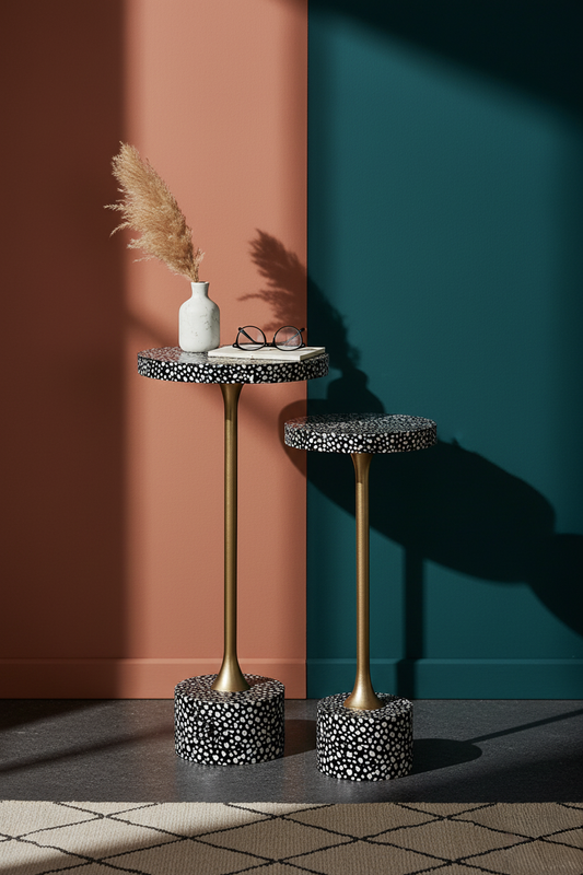 Shagreen Side Table Set Of 2