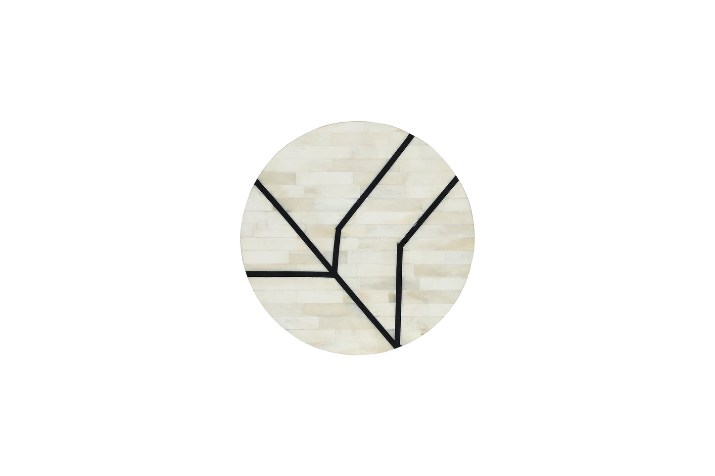 Abstract Side Table Set Of 2