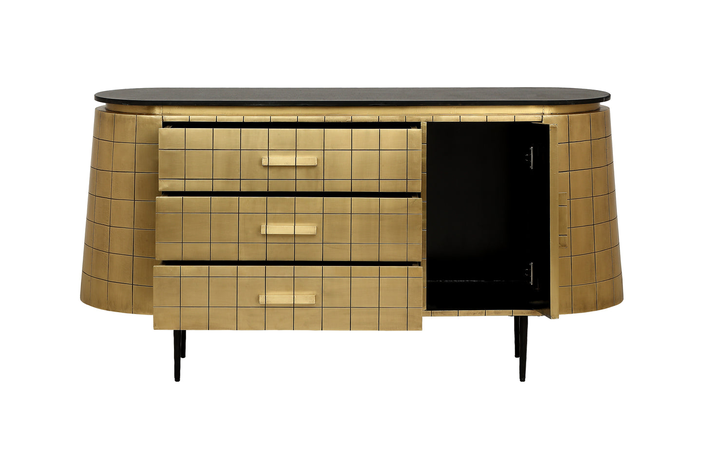 Chequered Credenza Main Character | Luxury Furniture Studio