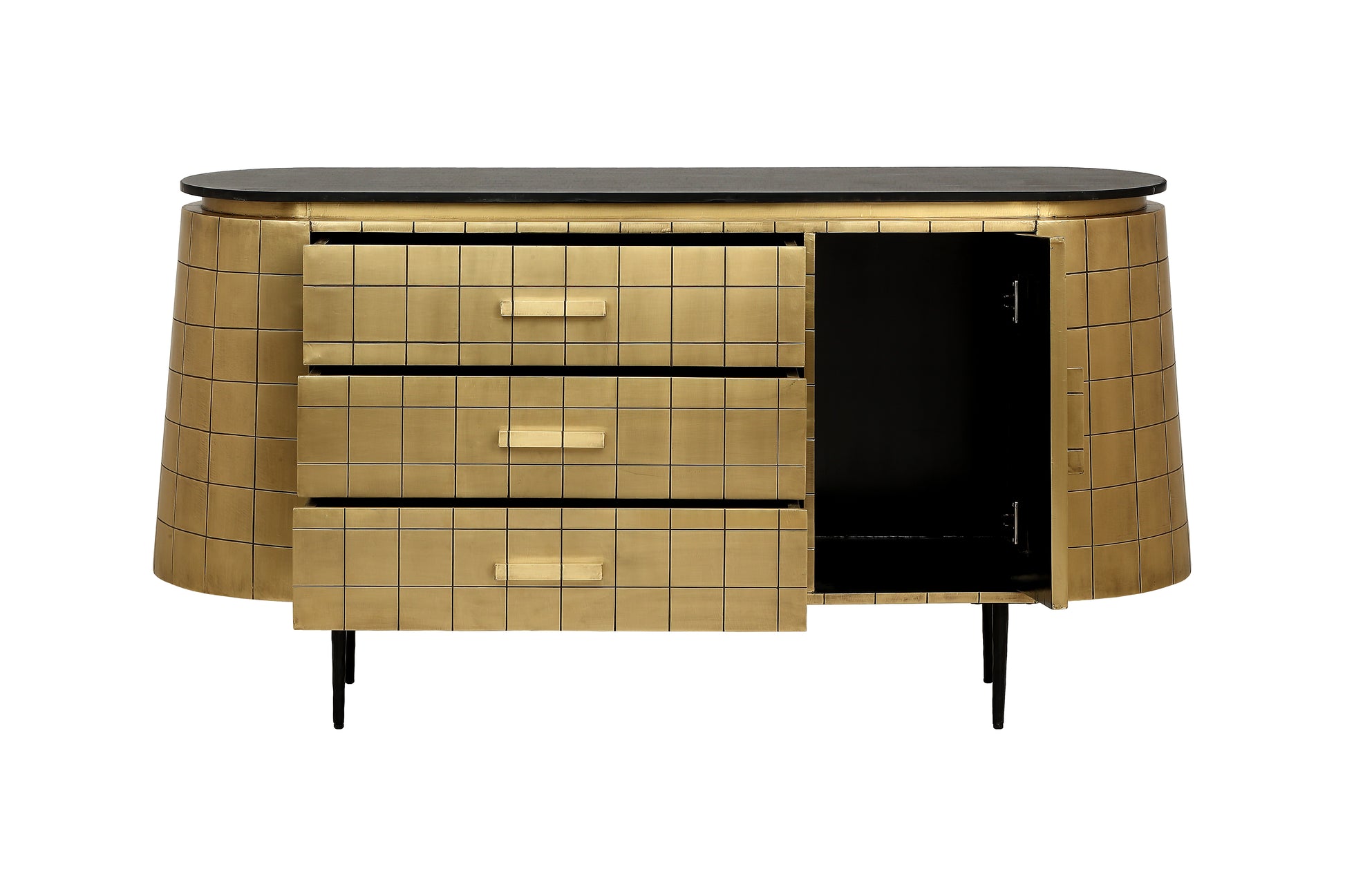 Chequered Credenza Main Character | Luxury Furniture Studio