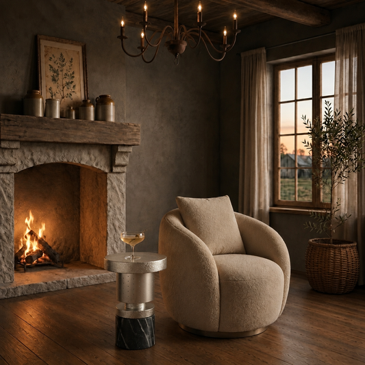 Agra Noir Cocktail Table Main Character | Luxury Furniture Studio