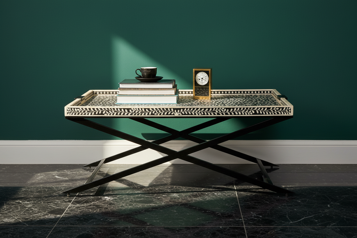 Cross Leg Coffee Table