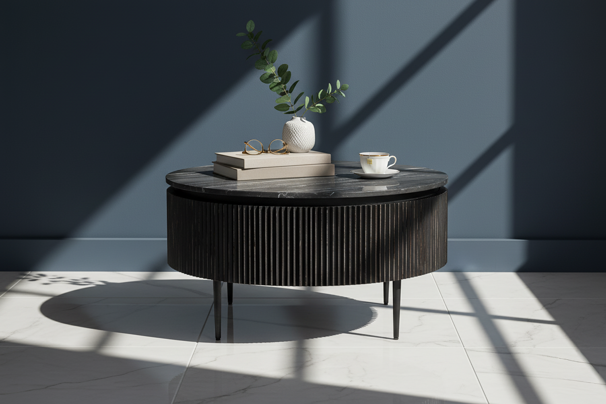 Gatsby Coffee Table With Dark Antique