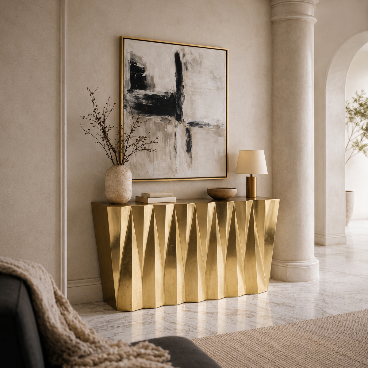 Wave Console Main Character | Luxury Furniture Studio