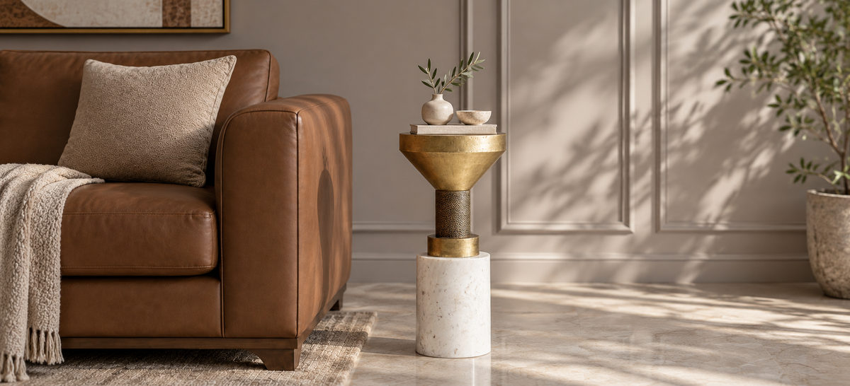 Agra Flare Cocktail Table Main Character | Luxury Furniture Studio