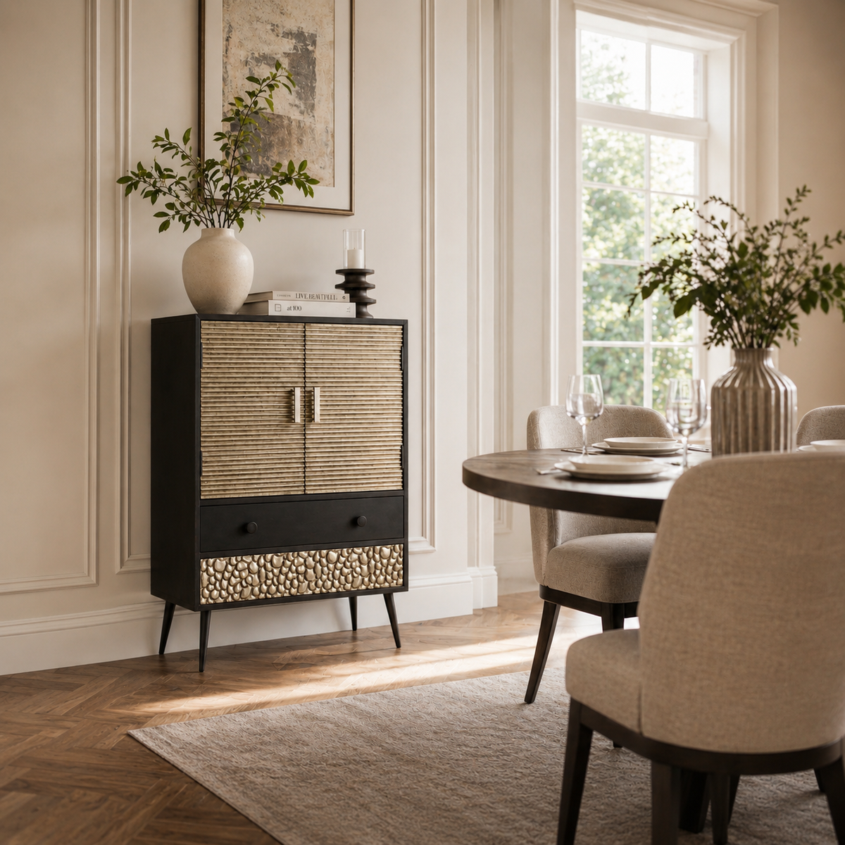 Mudra Cabinet Main Character | Luxury Furniture Studio