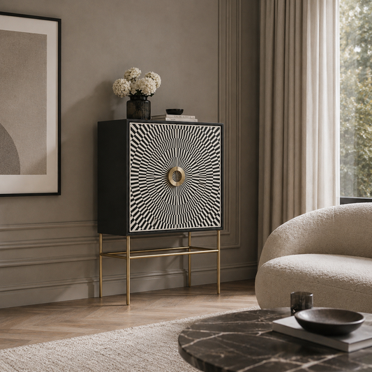 Sunray Cabinet Main Character | Luxury Furniture Studio