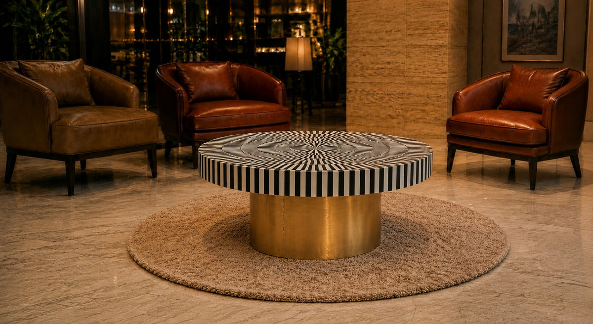 Sunray Coffee Table Main Character | Luxury Furniture Studio