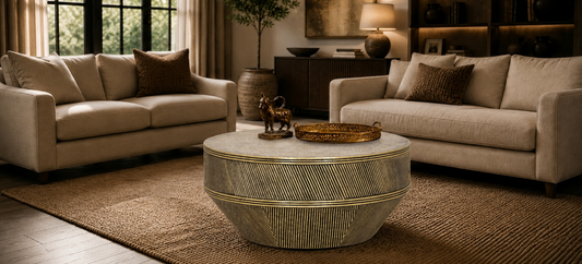 Scallop Coffee Table Main Character | Luxury Furniture Studio