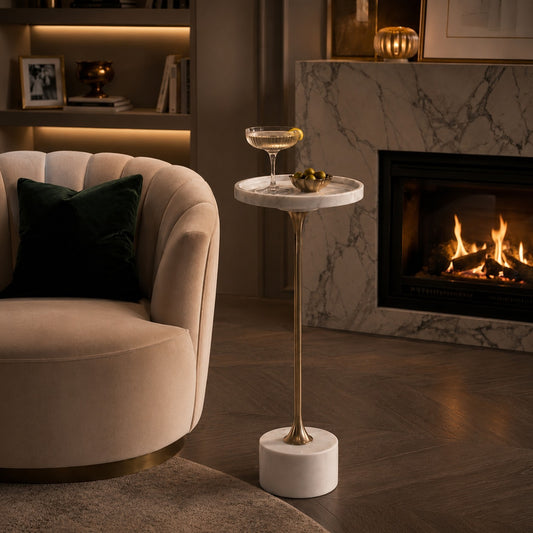 Amber Marble Cocktail Table Main Character | Luxury Furniture Studio