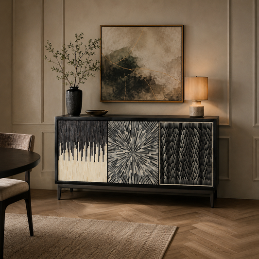 Turner Credenza Main Character | Luxury Furniture Studio