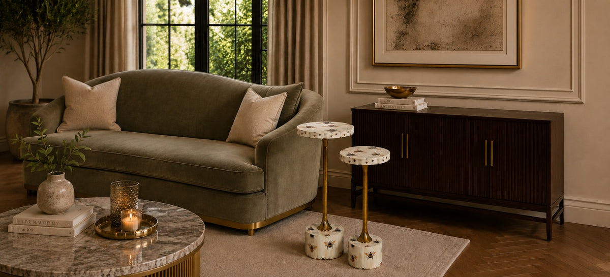 Honey Bee Cocktail Table Set of 2 Main Character | Luxury Furniture Studio