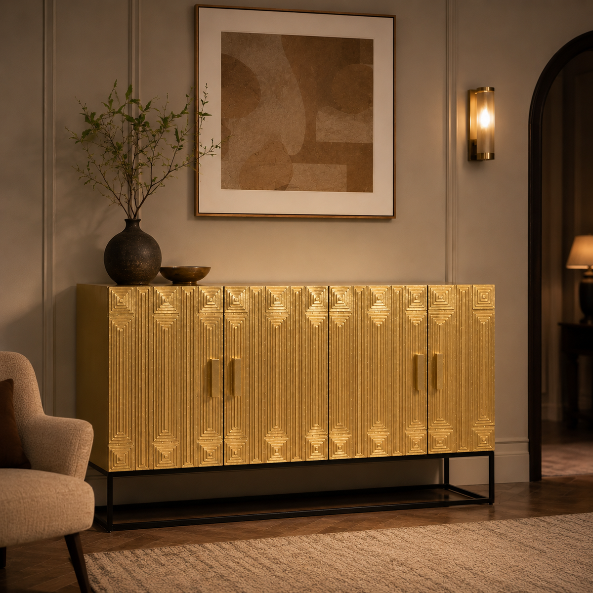Step Credenza Main Character | Luxury Furniture Studio