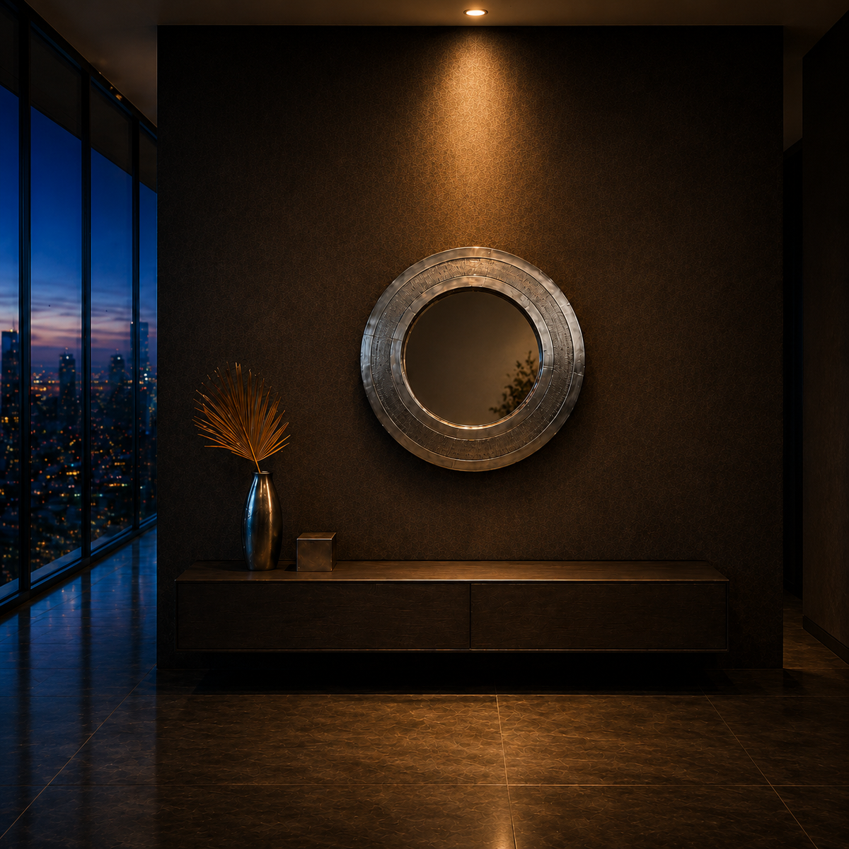 Tapered Mirror Frame Main Character | Luxury Furniture Studio