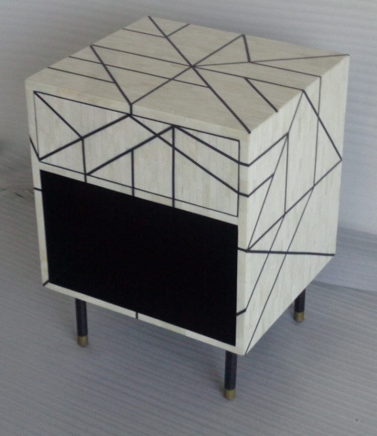 Abstract Bed Side